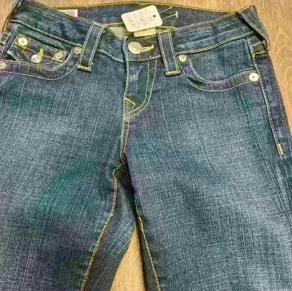 TRUE RELIGION BECKY FIT SIZE  24 jean - Picture 6 of 7